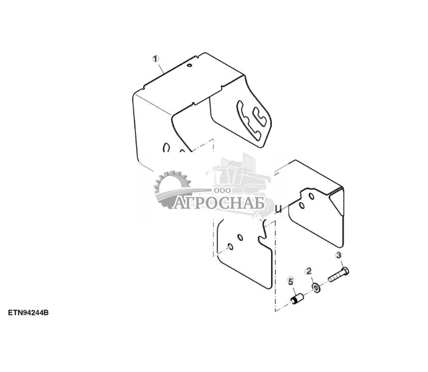 Щиток PTO, тяговая штанга для тяжелых условий эксплуатации, без сцепки - ST769912 506.jpg